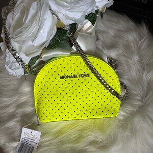 Michael Kors Bright Yellow Crossbody Bag